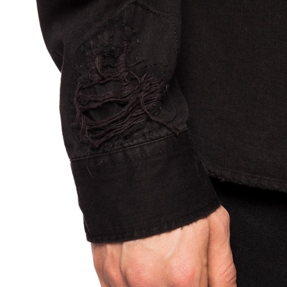 ▪️ALLSAINTS▪️’BISO’ JEAN SHIRT - Picture 2 of 8